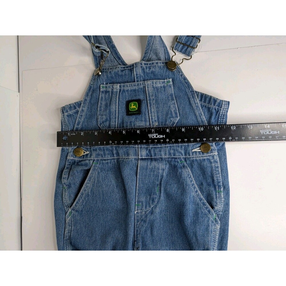 Upcycled John Deere Denim Overall Tote Bag Boho Frog Handcrafted Kidcore - Picture 3 of 10